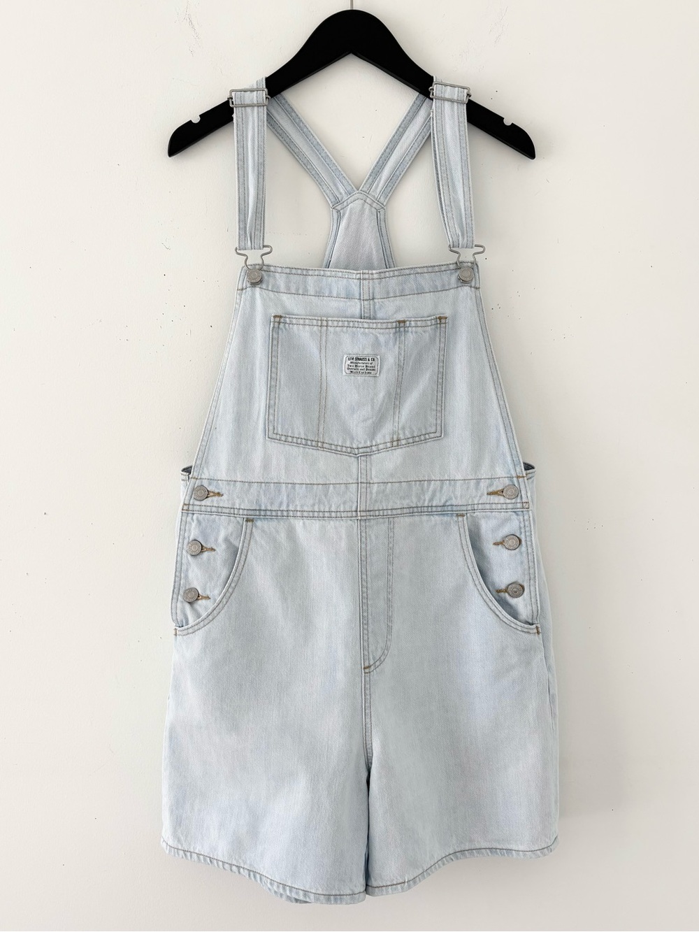 Levi's Utility Short Overalls